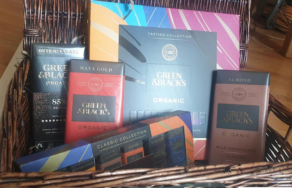 green and blacks chocolate